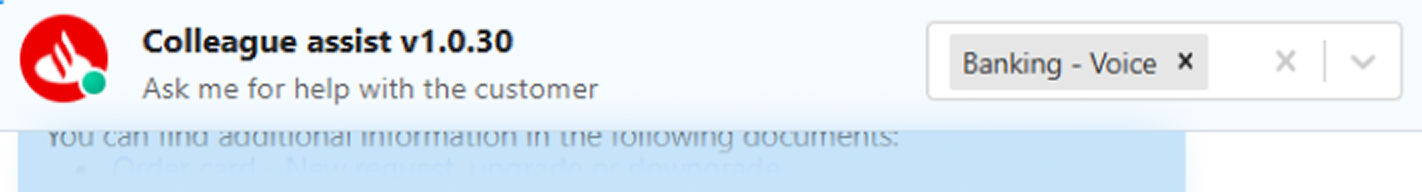 Original Cassi audience selection positioned away from the query input