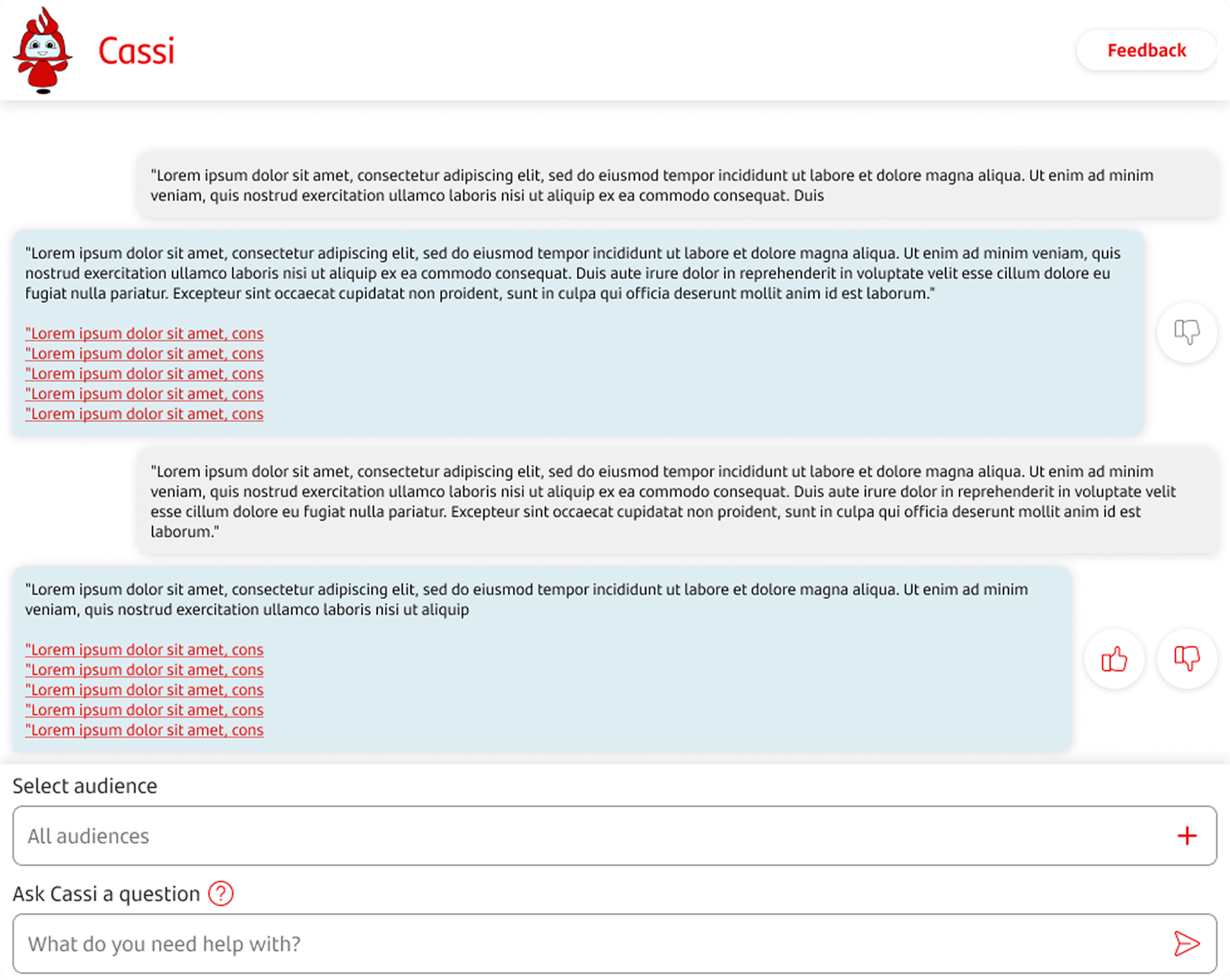 Cassi final design second screen
